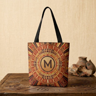 Sac à bandoulière Mandala Soleil Ancien