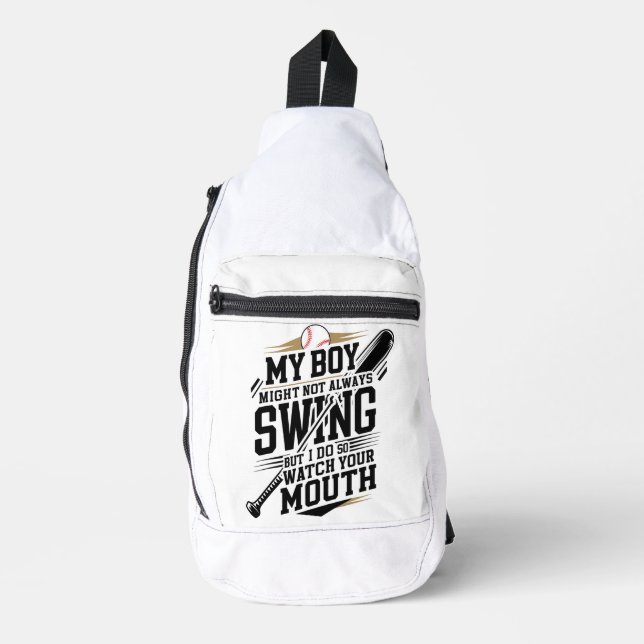 Sac À Bandoulière Mon Garçon Ne Chantera Peut-Être Pas Toujours, Mai (Recto)