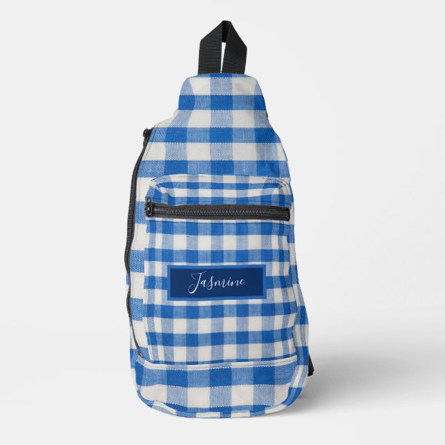 Sac À Bandoulière monogramme de nom personnalisé (Recto)