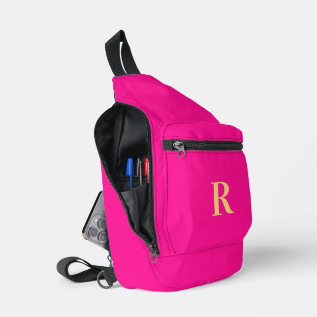 Sac À Bandoulière Monogramme moderne Hot rose (Ouvrir)