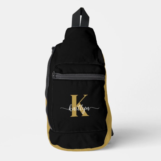 Sac À Bandoulière Monogramme noir (Recto)