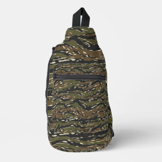Sac À Bandoulière Motif de camouflage Tiger Stripe