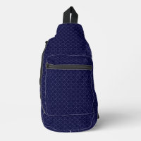 Motif géométrique islamique bleu foncé