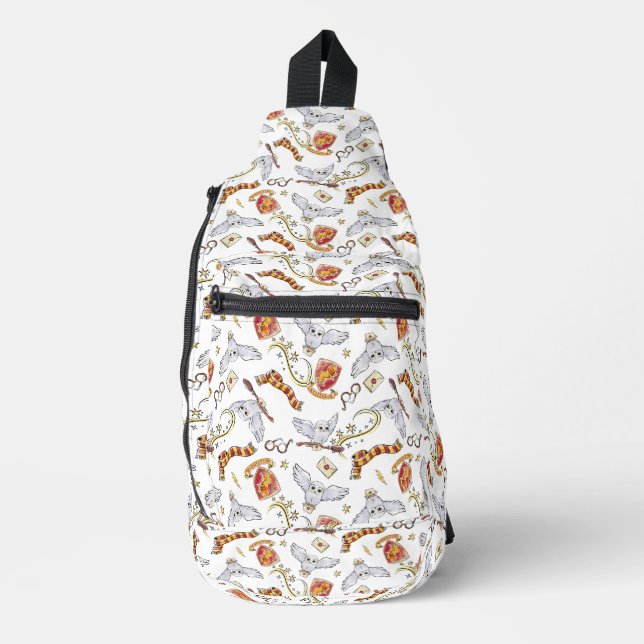 Sac À Bandoulière Motif Hedwig GRYFFINDOR™ (Recto)