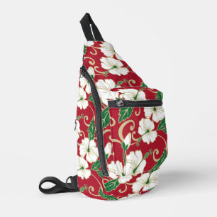 SAC À BANDOULIÈRE MOTIF RÊVE POLYNÉSIEN À NOËL