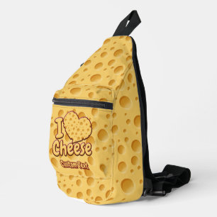 Sac À Bandoulière Motif suisse au fromage