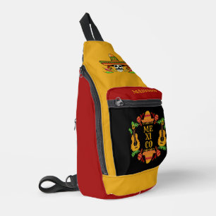 Sac À Bandoulière Nom personnalisé Mexique