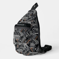 Nom personnalisé Motif industriel