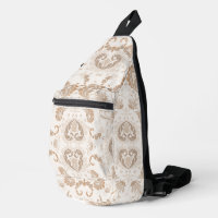 Paisley en beige esthétique moderne Tan Brown