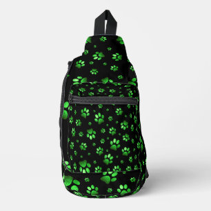 Sac À Bandoulière Parties scintillant vert étincelant,