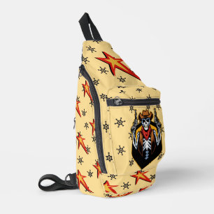 Sac À Bandoulière Pays moderne et dynamique Western USA Cowboy