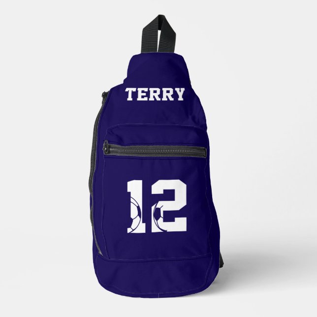 Sac À Bandoulière Personalised Football Boot (Recto)