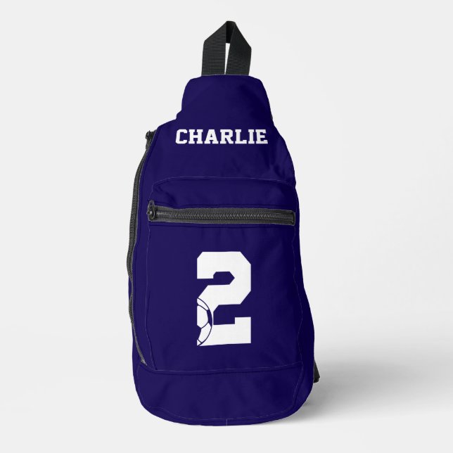 Sac À Bandoulière Personalised Football Boot (Recto)