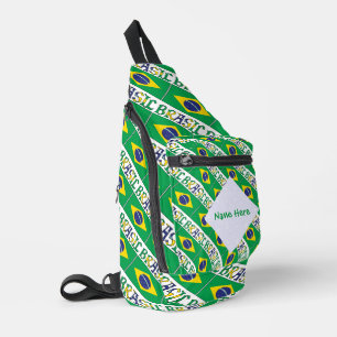 Sac à bandoulière personnalisé avec drapeau du Bré