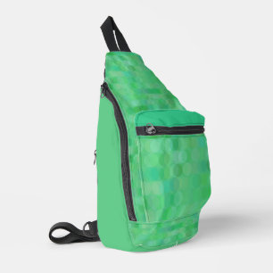 Sac À Bandoulière Points verts et aqua
