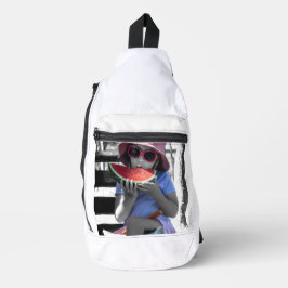 Sac À Bandoulière Print Cut Sew Bag verano fresco