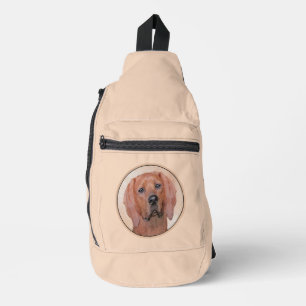 Sac À Bandoulière Redondance Redonhound Peinture mignonne Chien Art 