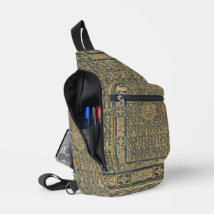 Sac À Bandoulière Réservation Elégance Fleur-de-Lis