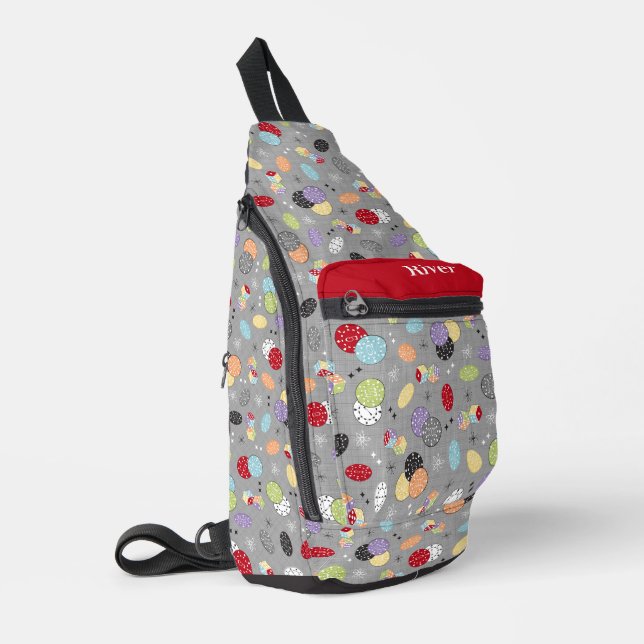 Sac À Bandoulière Retro Casino Dice (Coin gauche)