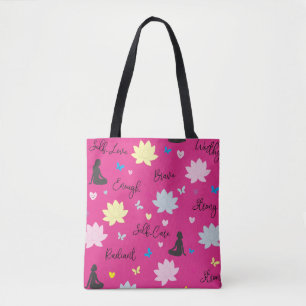 Sac à bandoulière rose Sac de confiance en soi