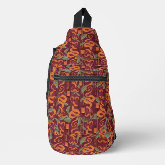 Sac À Bandoulière Serpent Luxe Motif - Le Lotus Blanc