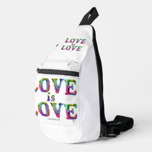 Sac À Bandoulière SlipperyJoe l'amour est amour dégoulinant fondu dy