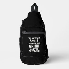 Sac À Bandoulière Sourire broyer gymnase motivation citation avec te