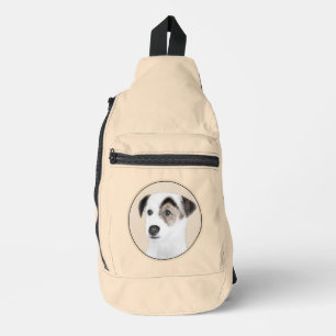 Sac À Bandoulière Tableau Terrier Russell Jack Parson Chien de Compa