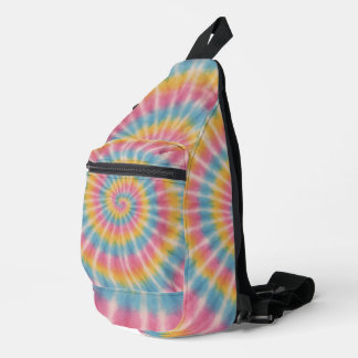 Sac À Bandoulière Tie-Dye Rétro