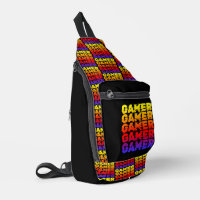 Typographie colorée de jeu pour joueur
