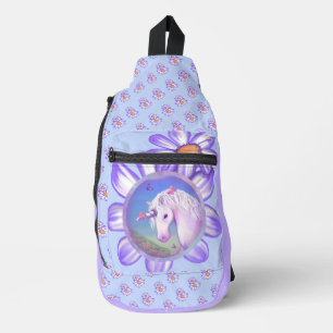 Sac À Bandoulière Un paradis mauve