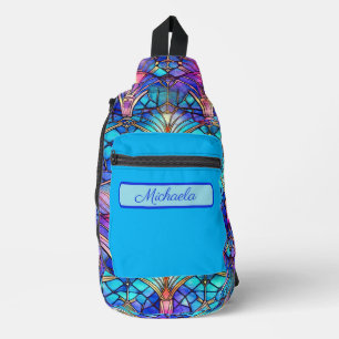 Sac À Bandoulière Verre verni à motif personnalisé
