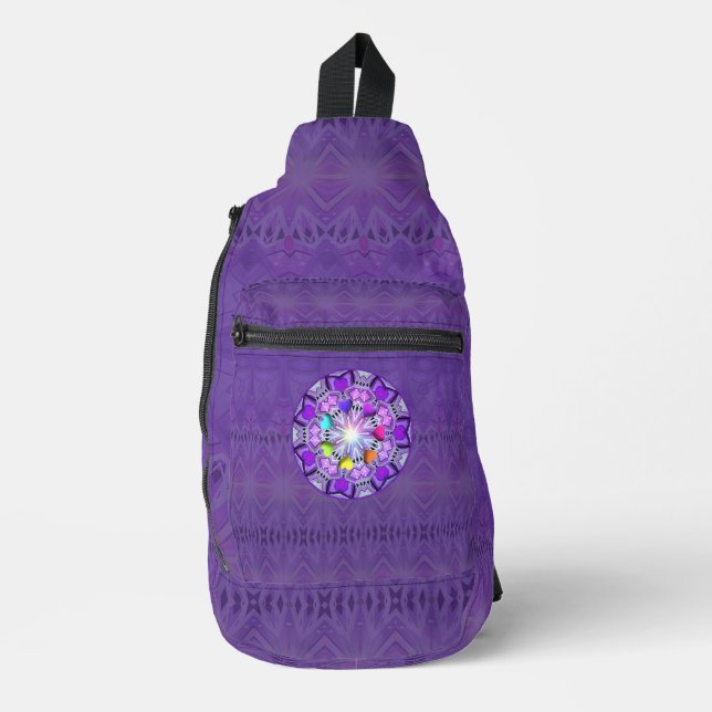 Sac À Bandoulière W2 pourpre (Recto)