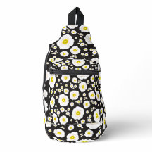 Sac à bandoulière White Poppies