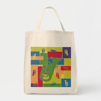Sac à blocs de couleur pour euphonium