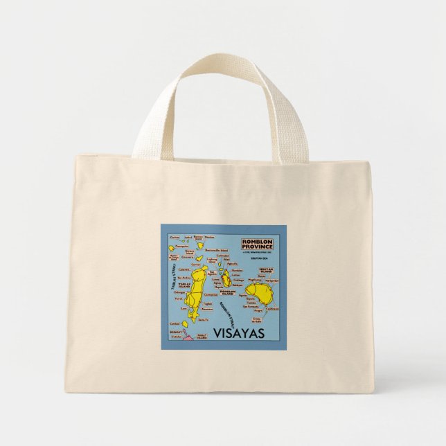Sac à cartes des îles ROMBON (Devant)