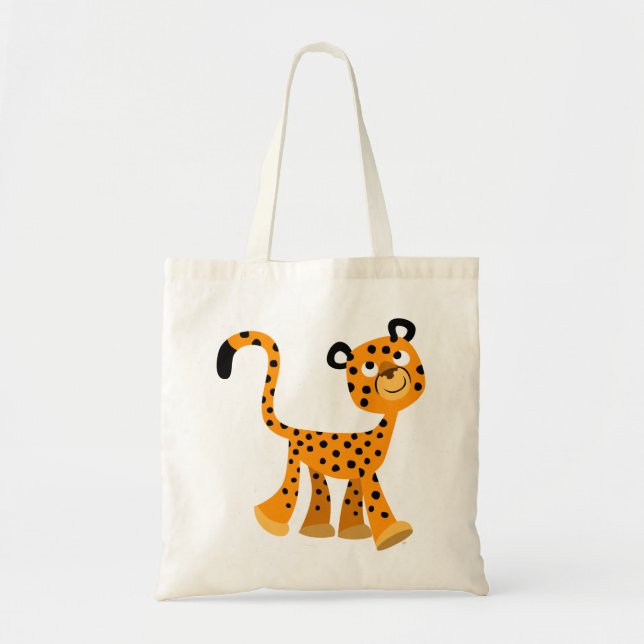Sac à Cheetah pour caricature Insouciant (Devant)