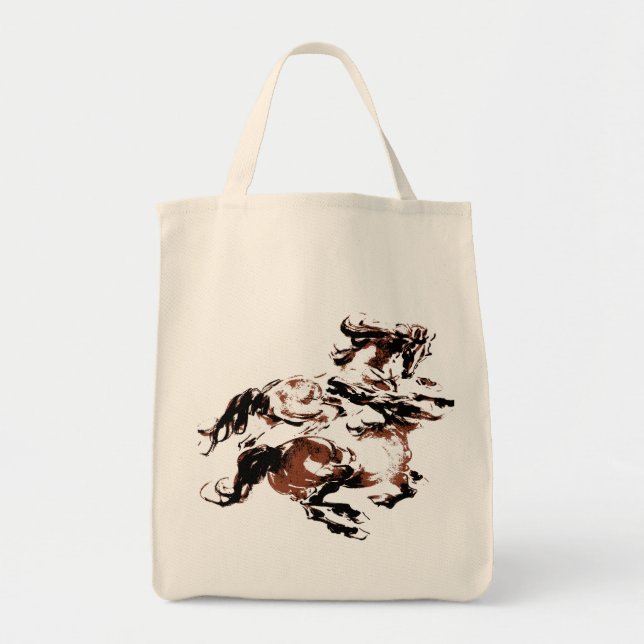 Sac à chevaux sauvages (Devant)