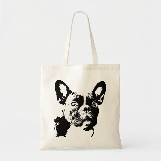 Sac à chien taureau français (Devant)