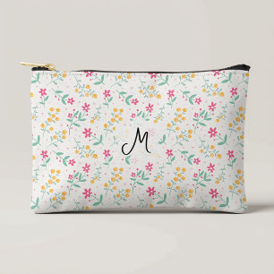 Sac à cosmétiques floral personnalisé