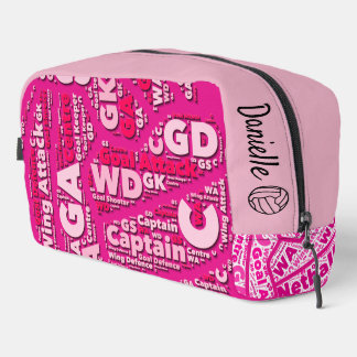 Sac à cosmétiques personnalisé de netball