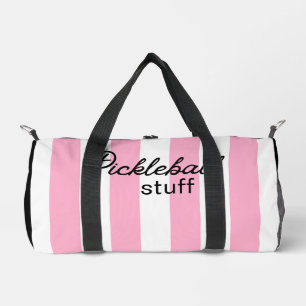Sac à costume de Pickleball à rayures de PINK pers