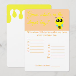 Sac à couches, Baby shower, prospectus de carte de