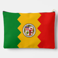 Sac à coudre avec drapeau de Los Angeles, USA