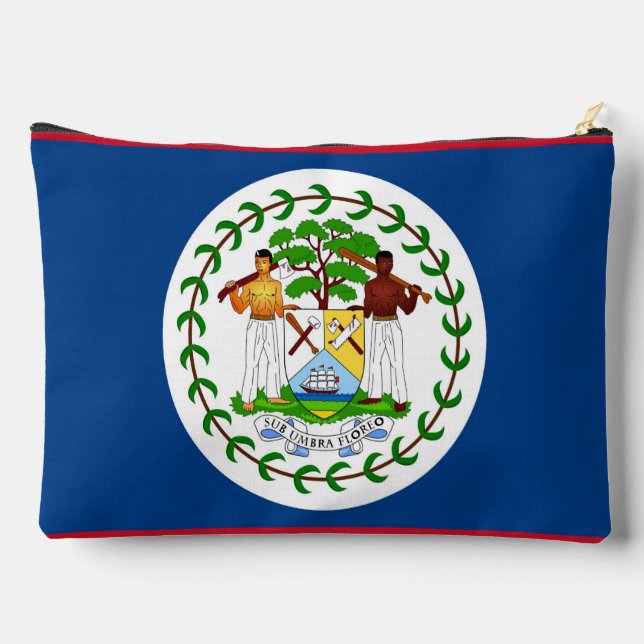 Sac à coudre avec impression du drapeau du Belize (Verso)
