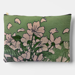 Sac à coudre en cascade à impression en fleurs ros