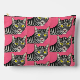 Sac à Coudre Imprimé Chat et Hamster