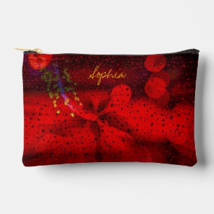 Sac à coudre rouge pointillé pour impression