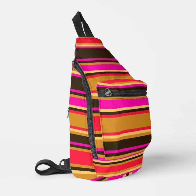 Sac à coudre vivivid Gold, Red & Magenta (Coin gauche)