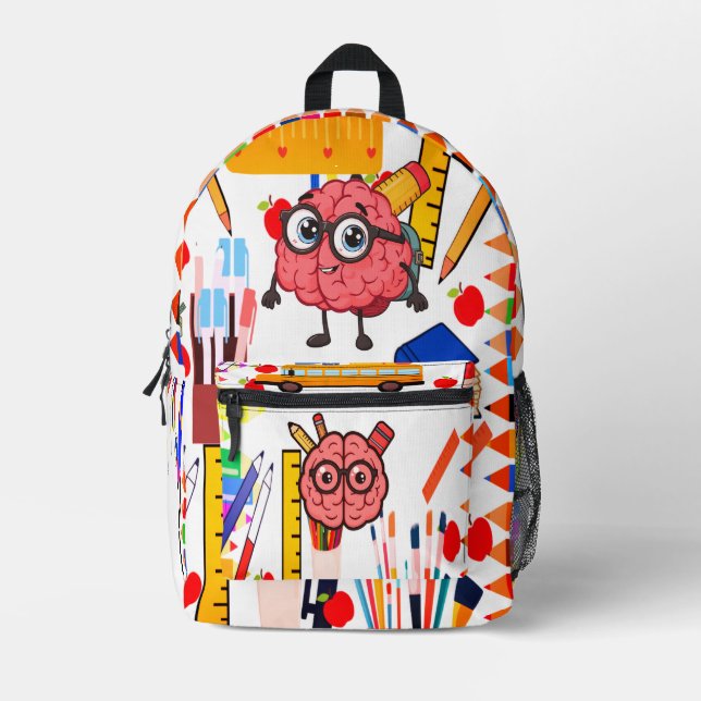 Sac à dos à cerveau intelligent pour enfants - Ret (Recto)